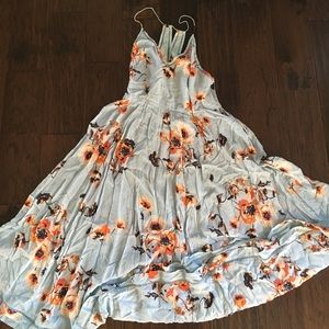 Urban Outfitters Floral Midi Dress
